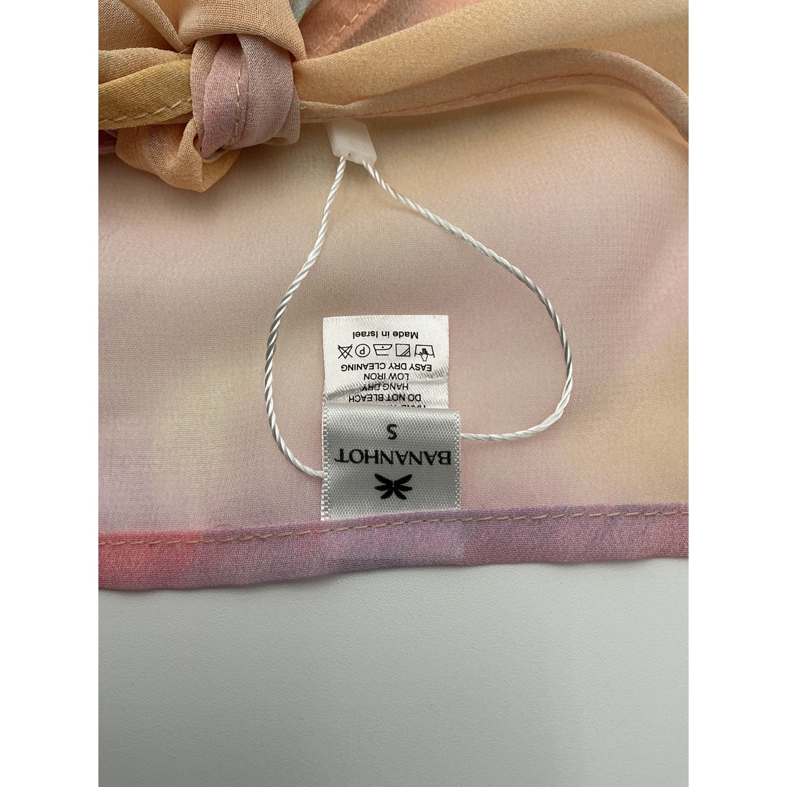 Bananhot 'Grace' Pink Polyester Top Size S