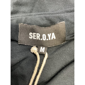 Ser.O.Ya 'Ellis' Black Spandex Top Size M