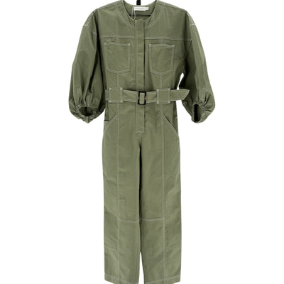 Simkhai Belted Green Annika Jumpsuit Size 2