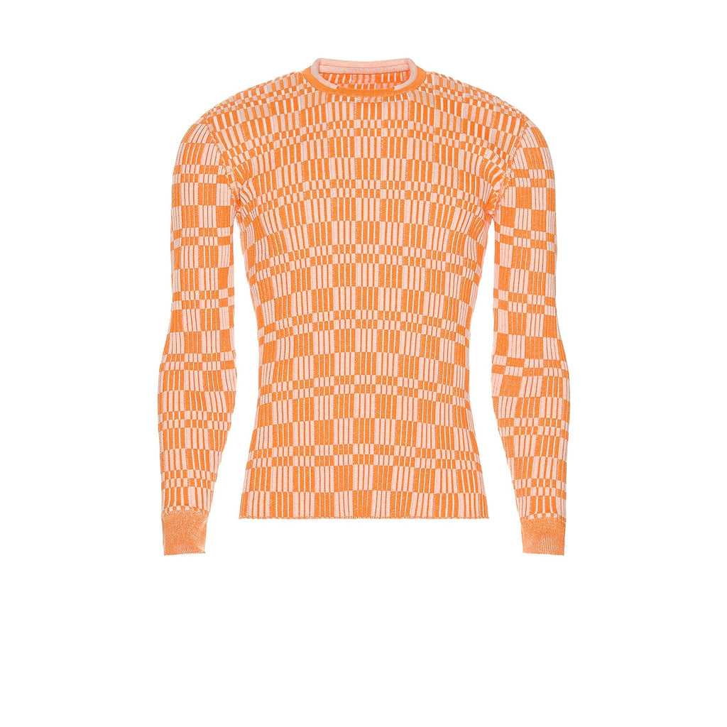 Jacquemus 'Gelati' Orange Long Sleeve Top Size S