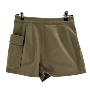 L'Academie Stretch Olive Green Ashlia Skort Size XS