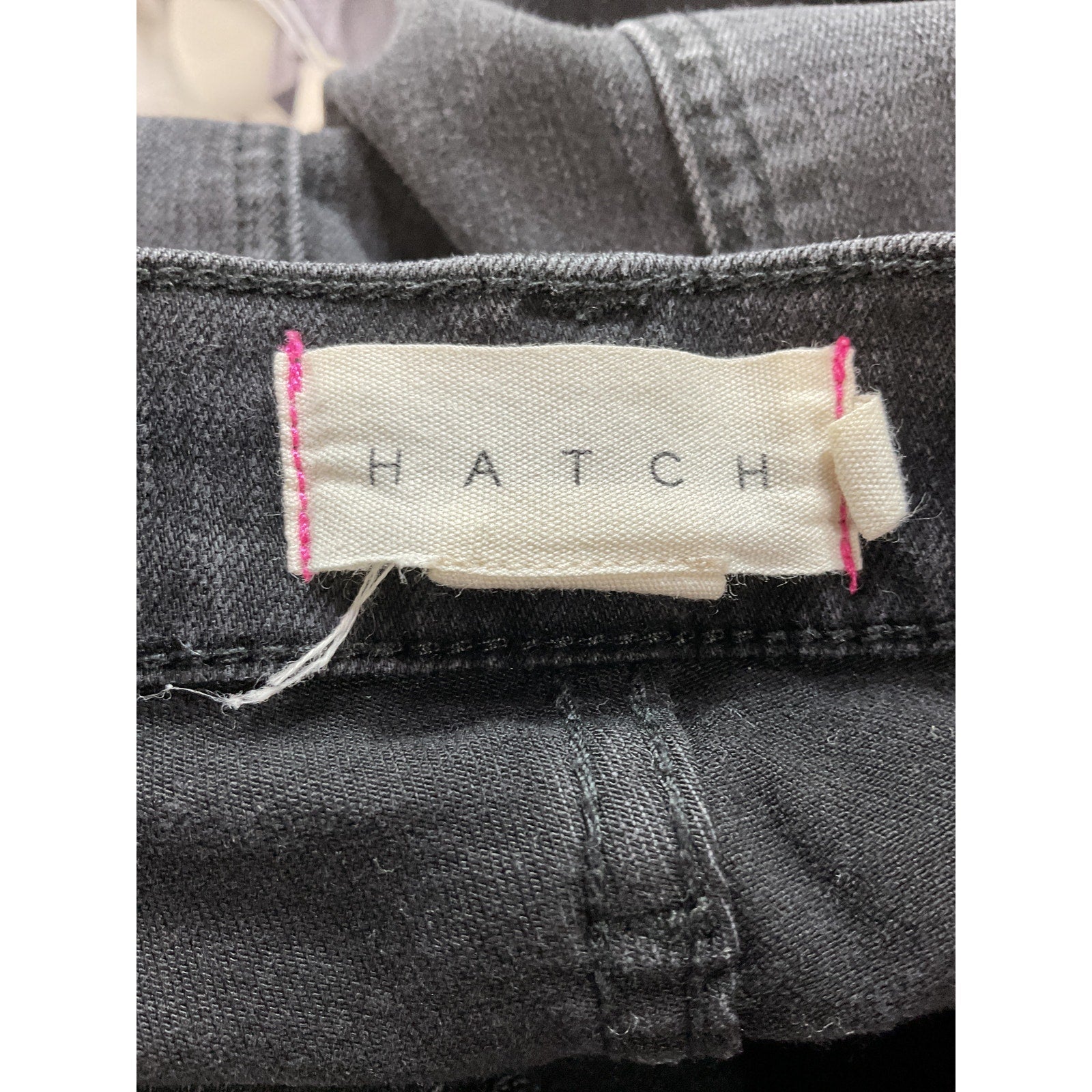 Hatch 'The Slim' Black Maternity Denim Jean Size 26