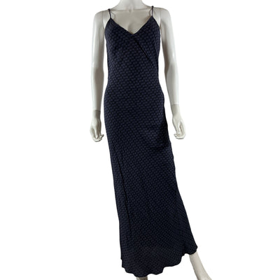 Dissh Sleek Navy Black Fame Slip Dress Size 6