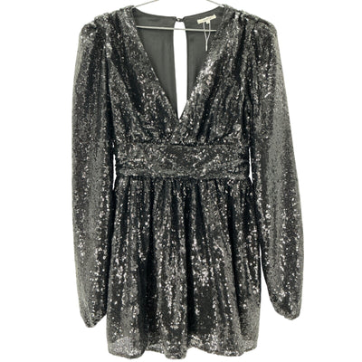Tularosa Sequined Black Saffron Mini Dress Size S