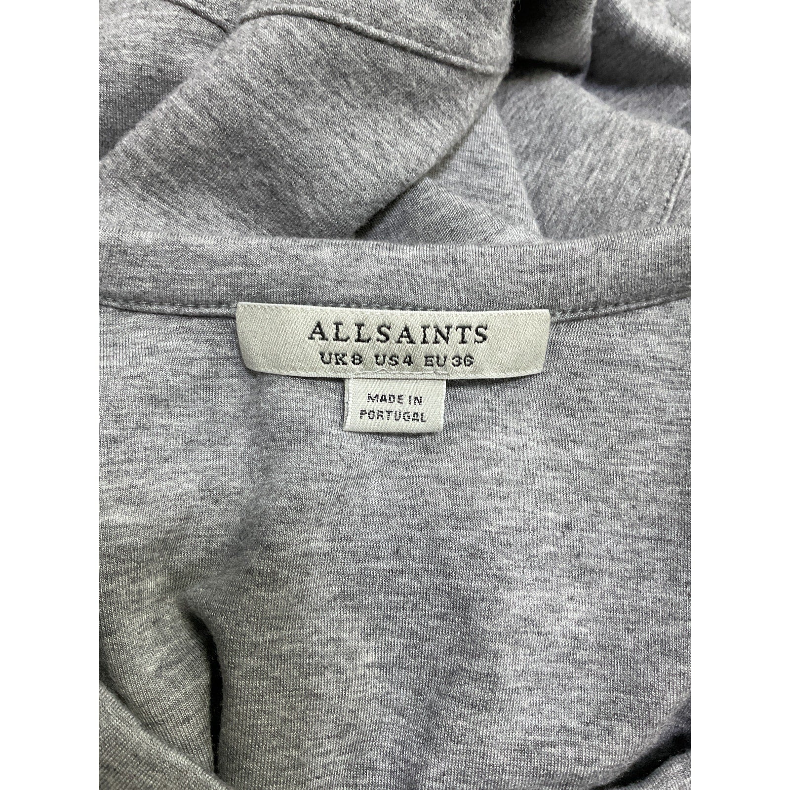 Allsaints 'Tali' Grey Tank Dress Size 4