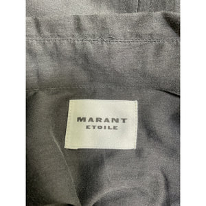 Isabel Marant �toile 'Nath' Black Cotton Cotton Utility Shirt Size 36 - NWT