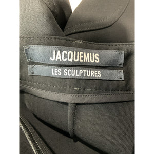 Jacquemus 'Le Bermuda Ovalo' Black Polyester Shorts Size 38