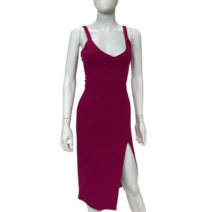 Lovers And Friends Sleek Fuchsia Lucie Midi Dress Size XS NWT