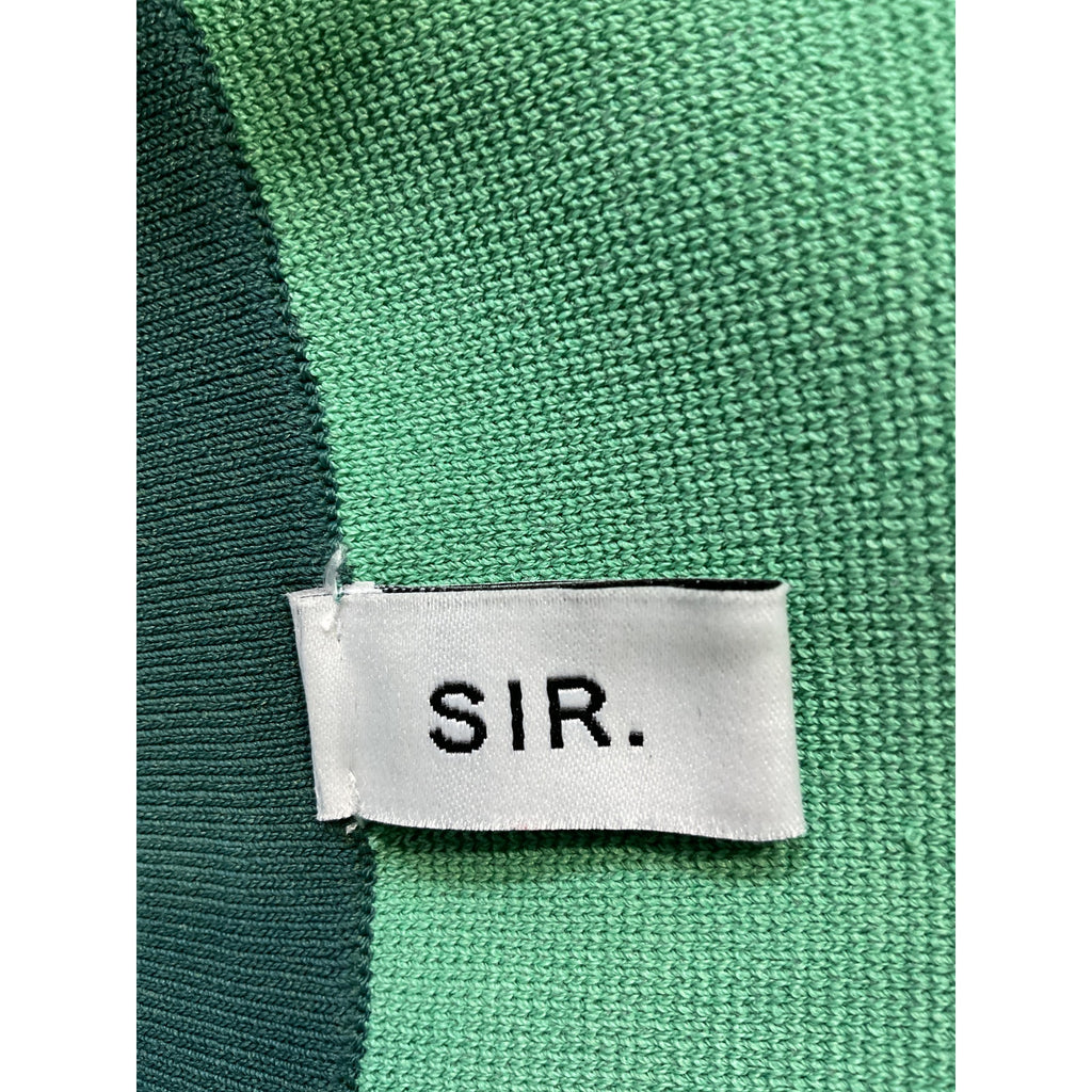 Sir. 'Salvador' Green Cut Out Dress Size S