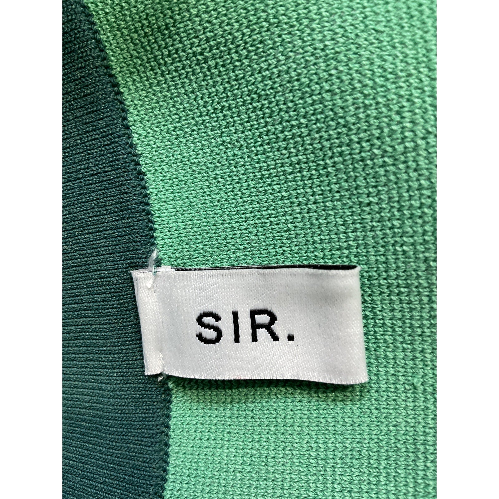 Sir. 'Salvador' Green Cut Out Dress Size S