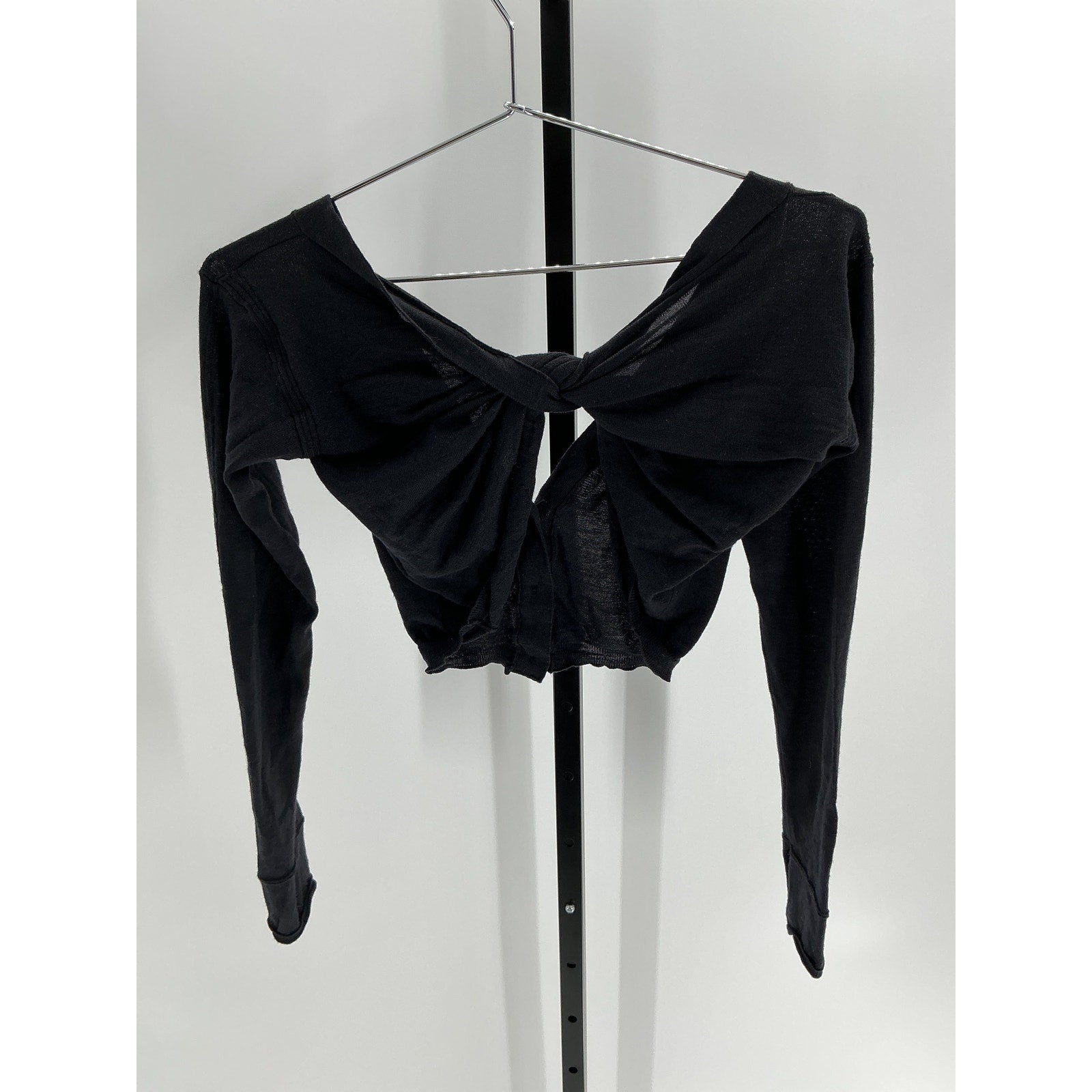 Jacquemus 'Le' Black Wool Cardigan Soli Wool-Blend Cardigan Size 38 - NWT