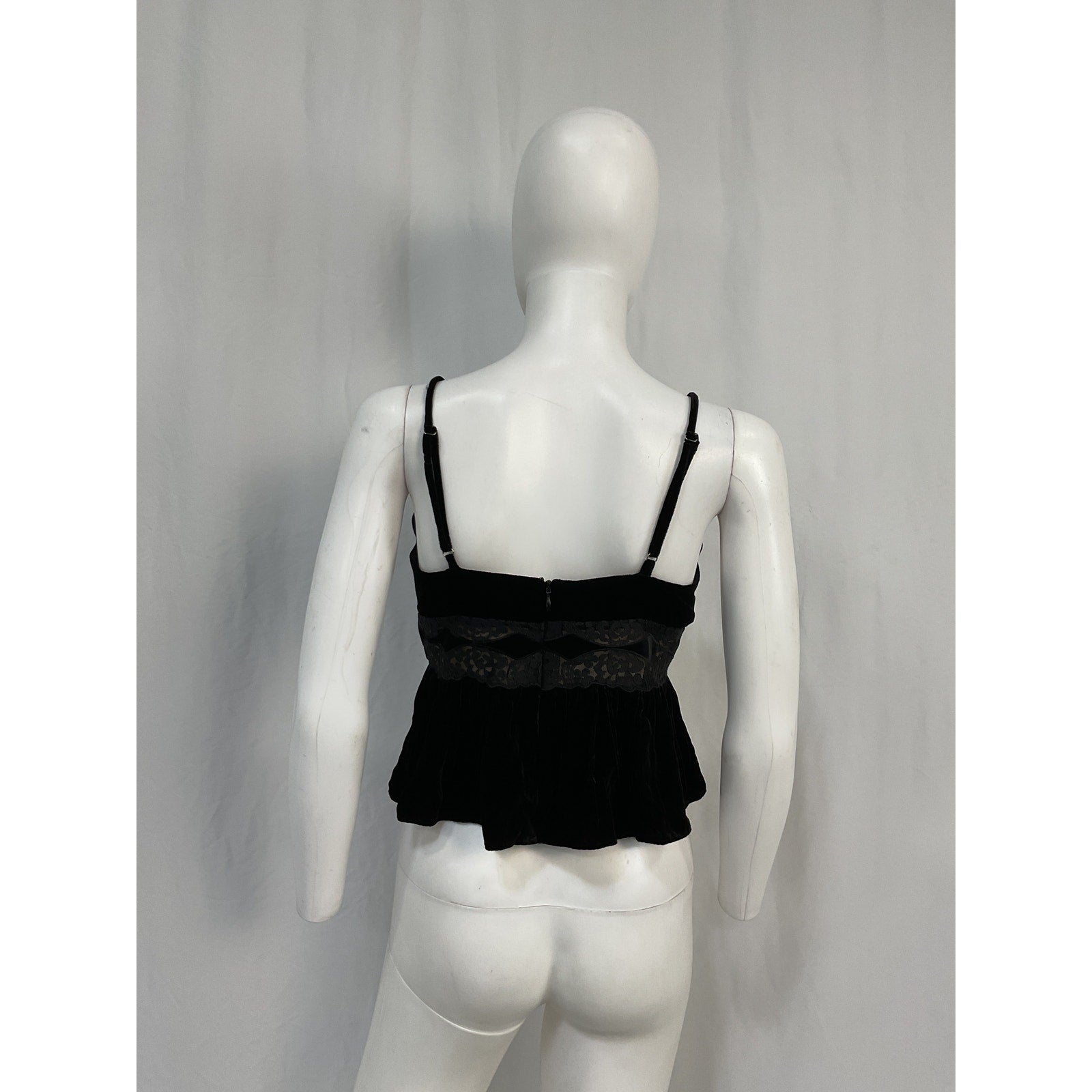Cami Nyc 'Onia' Black Viscose Cami Top Size 2