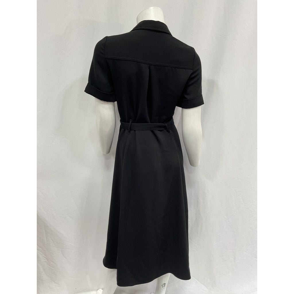 Sézane 'Jeannette' Black Polyester Dress Size 34