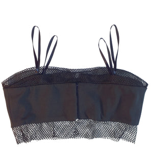 Katie May Strappy Black Eyes Up Bandeau Top Size S