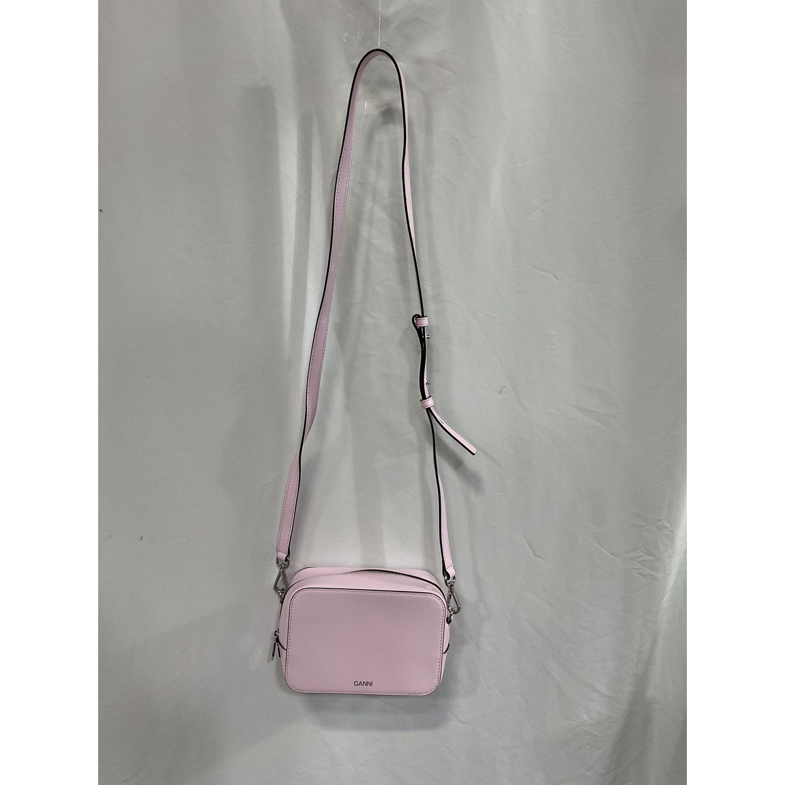 Ganni Pink Cross-Body Bag