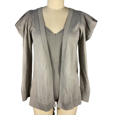 Johanna Ortiz Ribbed Gray Inca Sweater Set Size S