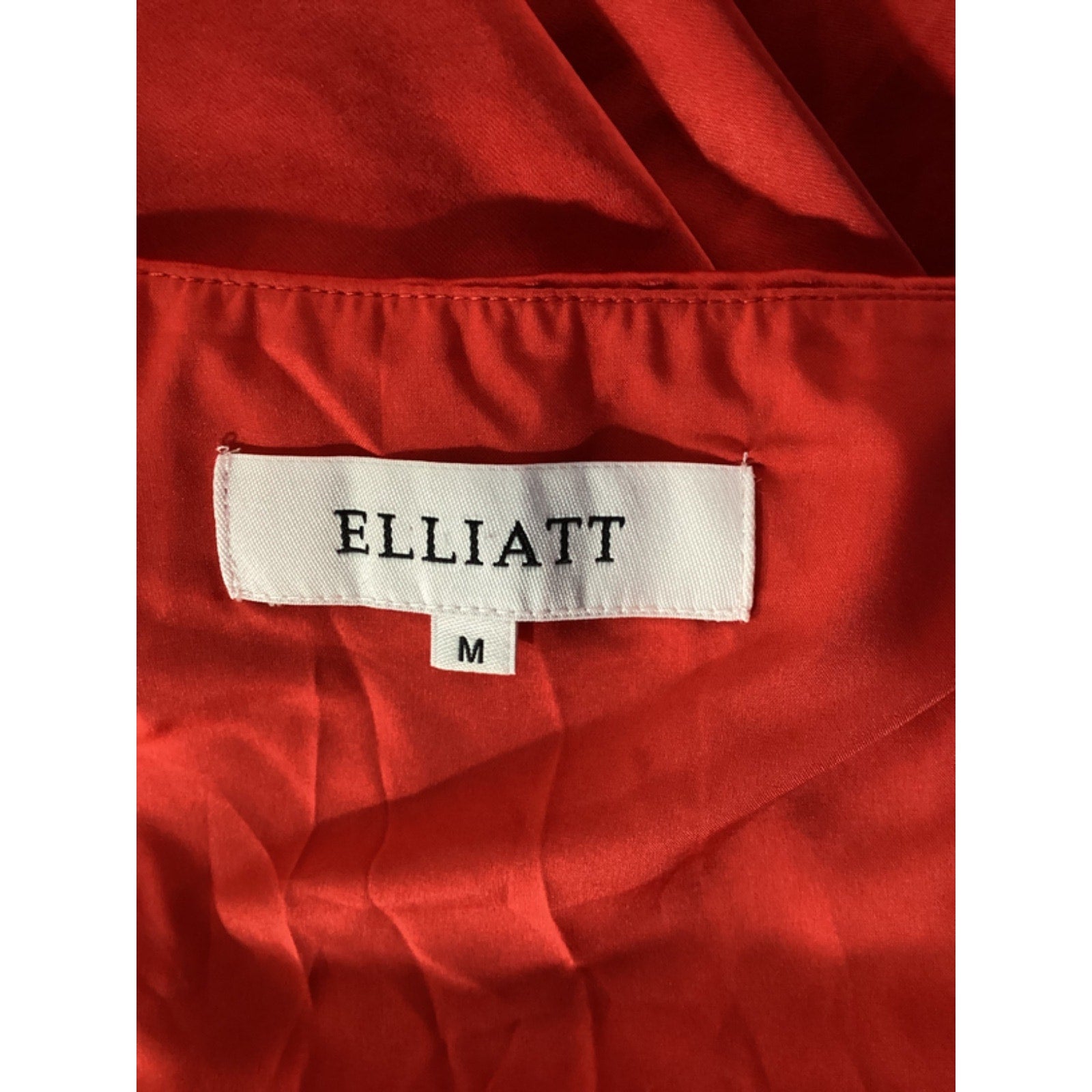 Elliatt 'Noa' Red Viscose Blend Dress Size M