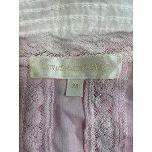 Loveshackfancy Ruffled Multicoloured Gwen Minidress Size XS