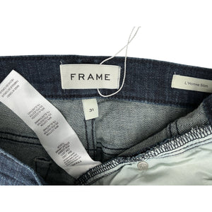 Frame Slim Blue L'Homme Denim Jeans Size 31