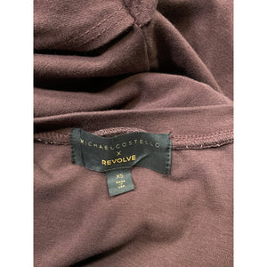 Michael Costello Strong Shoulder Mini Dress Size XS