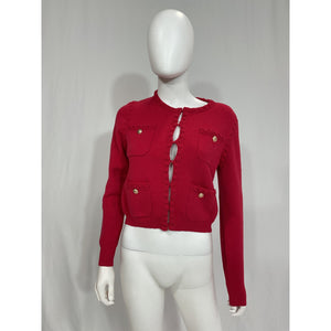 Line & Dot 'Corey' Red Sweater Size XS