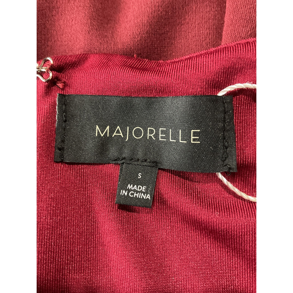 Majorelle 'Fleur' Brown Rayon Mini Dress Size S