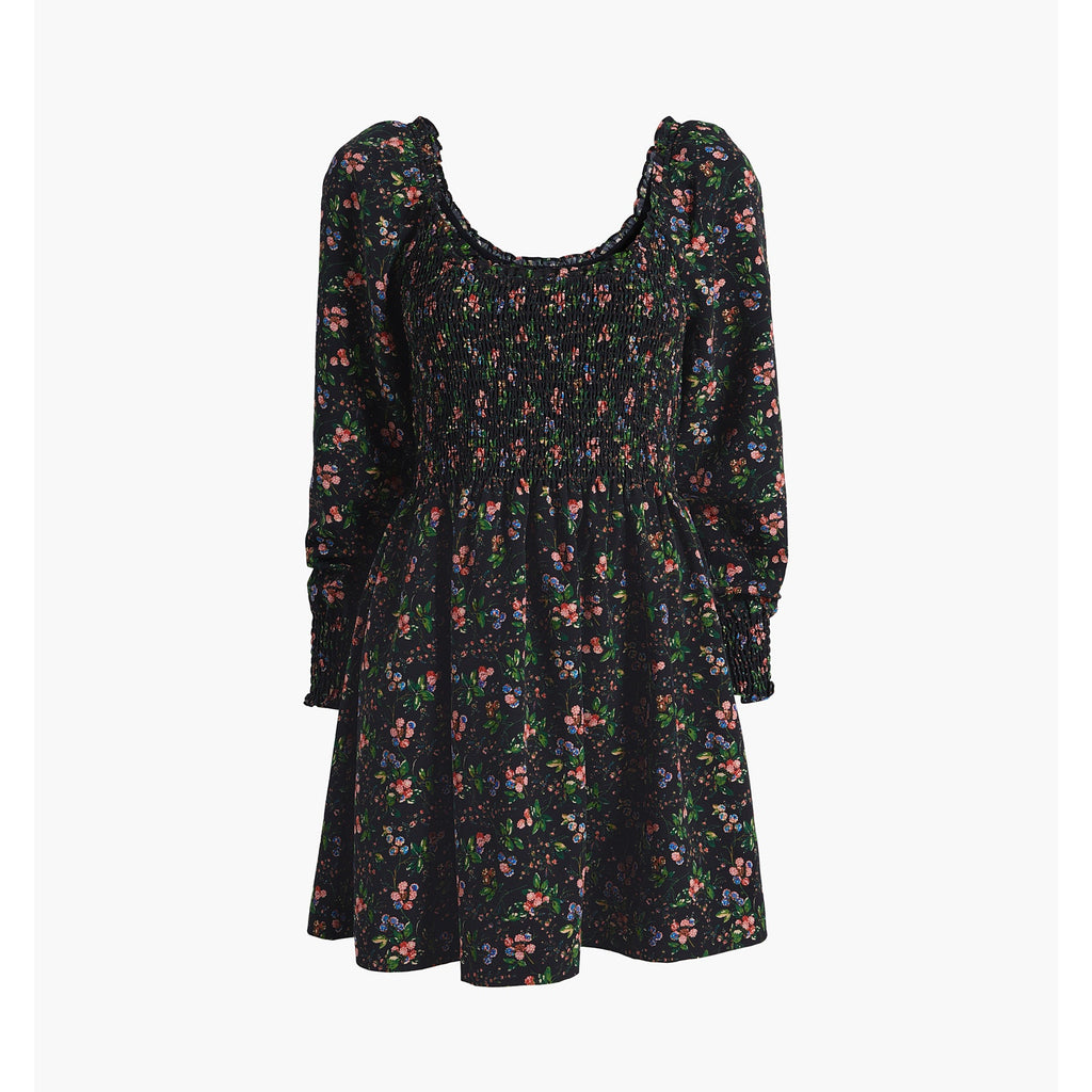 Hill House Home 'The Norah' Black Polyester Nap Dress Size XL - NWT