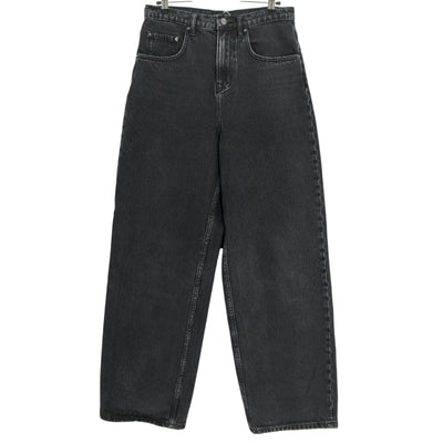 Grlfrnd Relaxed Black Enya Denim Jeans Size 27