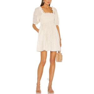 Cleobella 'Lucca' White Mini Dress Size S