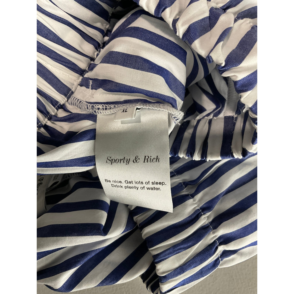 Sporty & Rich Sr Sport Blue Poplin Short Size XL