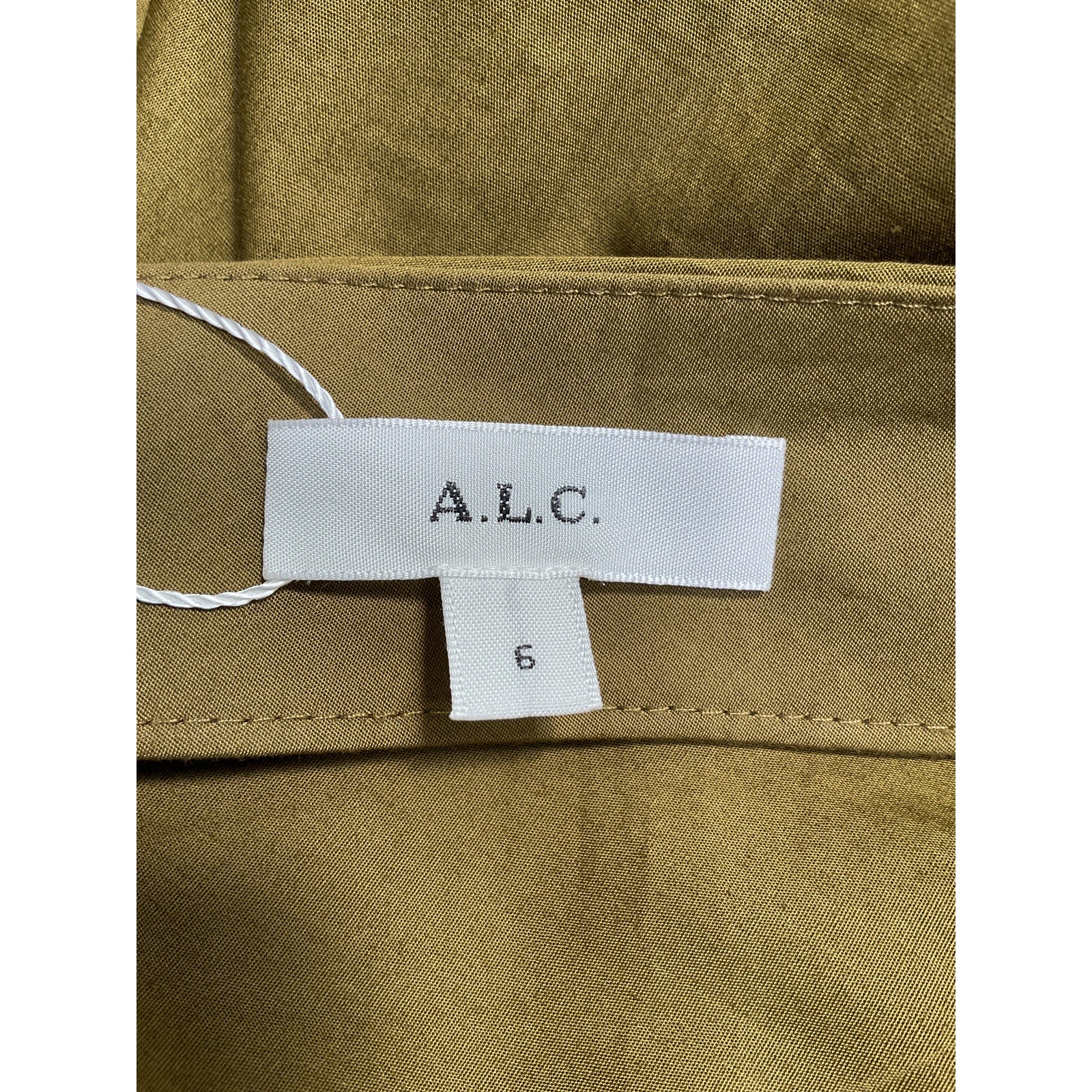 A.L.C. 'Rhodes' Green Cotton Skirt Size 6