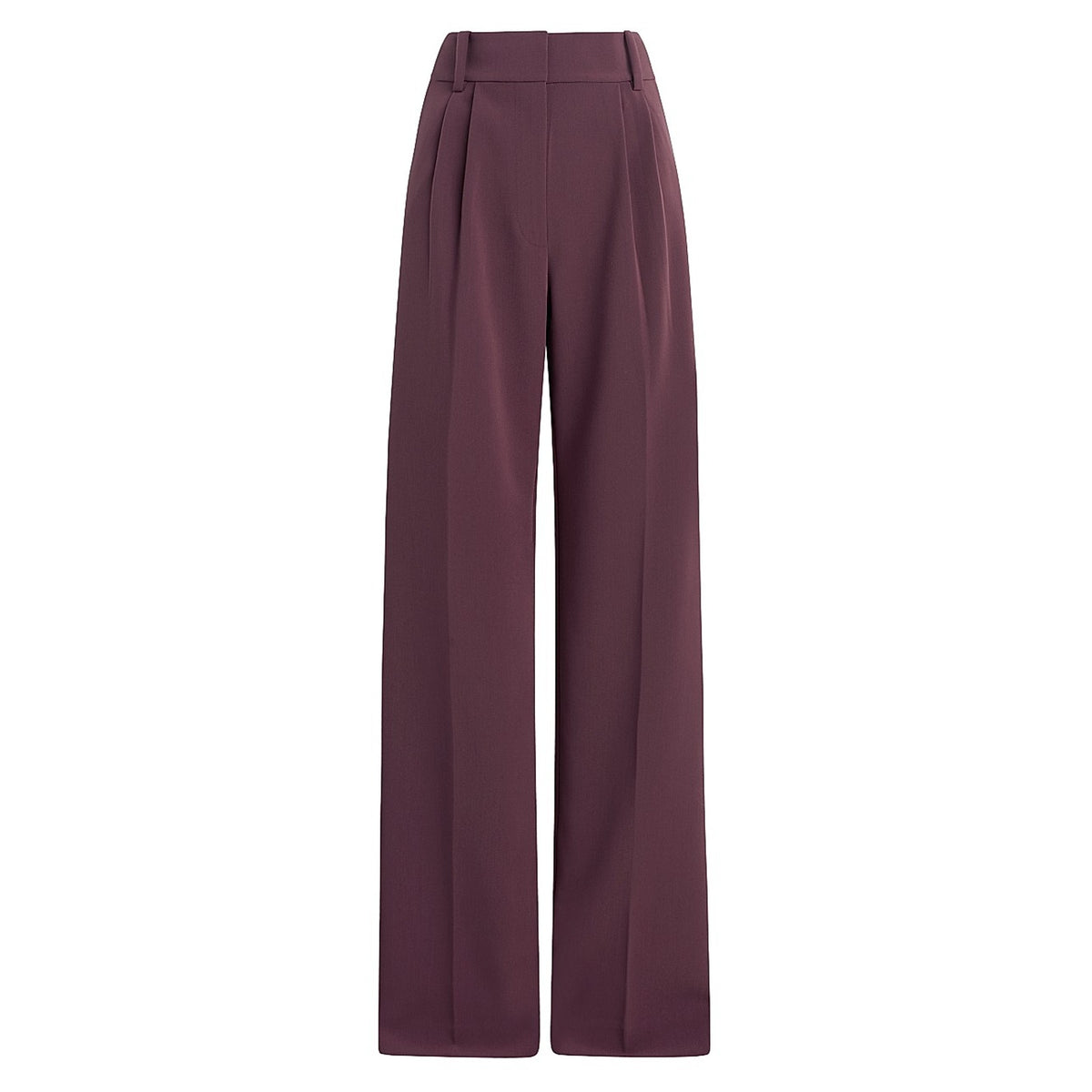 Favorite Daughter Tailored Burgundy Wide-Leg Pants Size 4