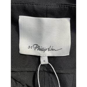 3.1 Phillip Lim Wide Leg Black Origami Pants Size 0