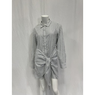 L'Academie 'Cloudline' White Cotton Dress Size S