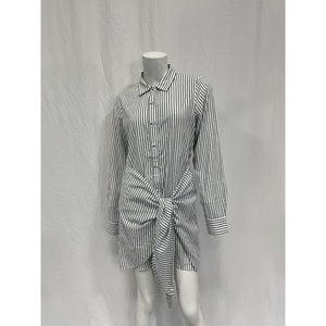 L'Academie 'Cloudline' White Cotton Dress Size S