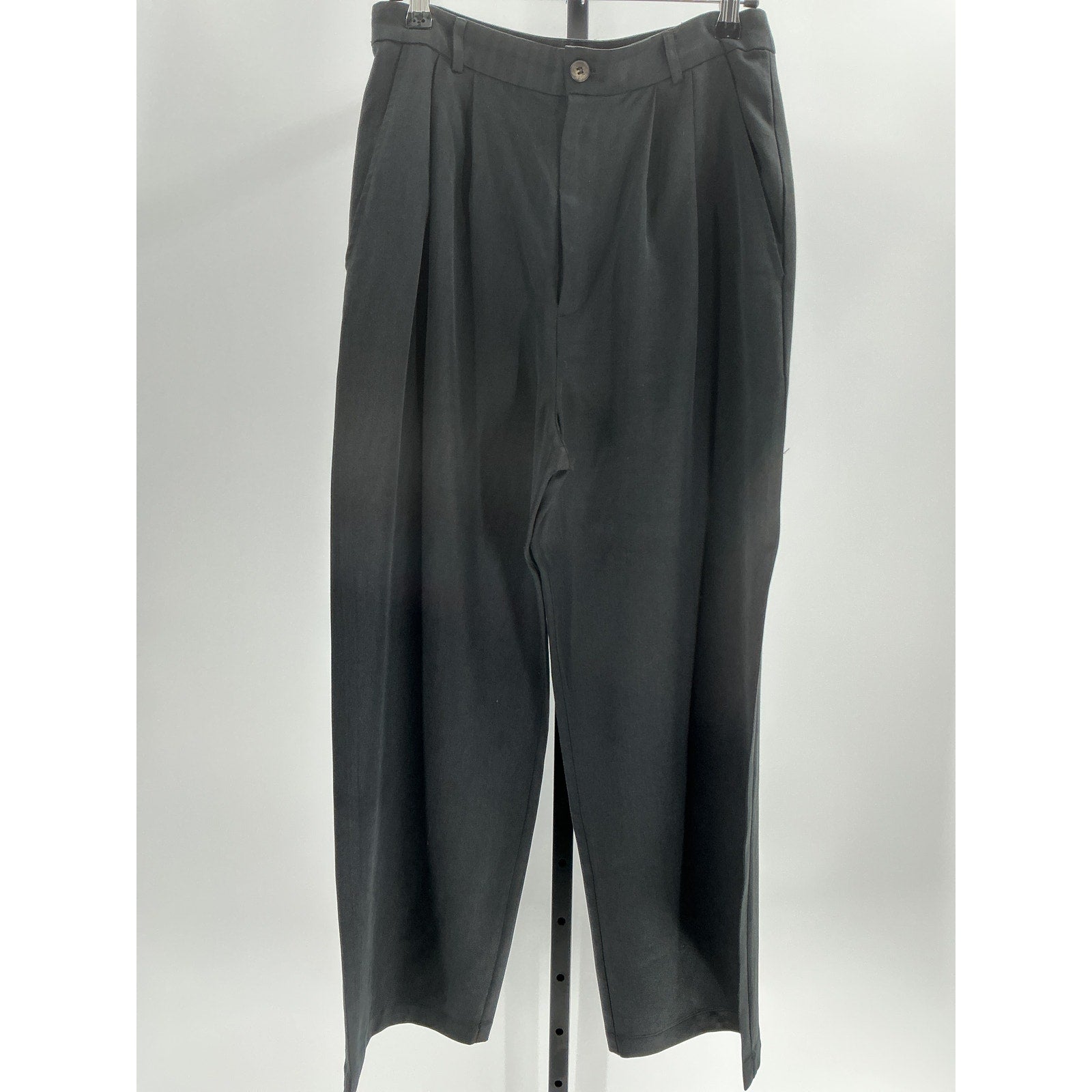 Reformation 'Mason' Black Tencel Lyocell Pant Size 6
