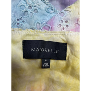 Majorelle 'Angie' Pink Cotton Bustier Top Size M