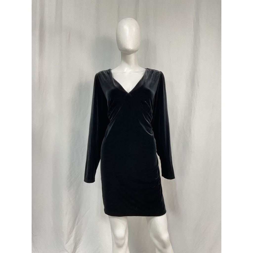 Hatch 'The Velvet' Black Mini Dress Size 4 - NWT