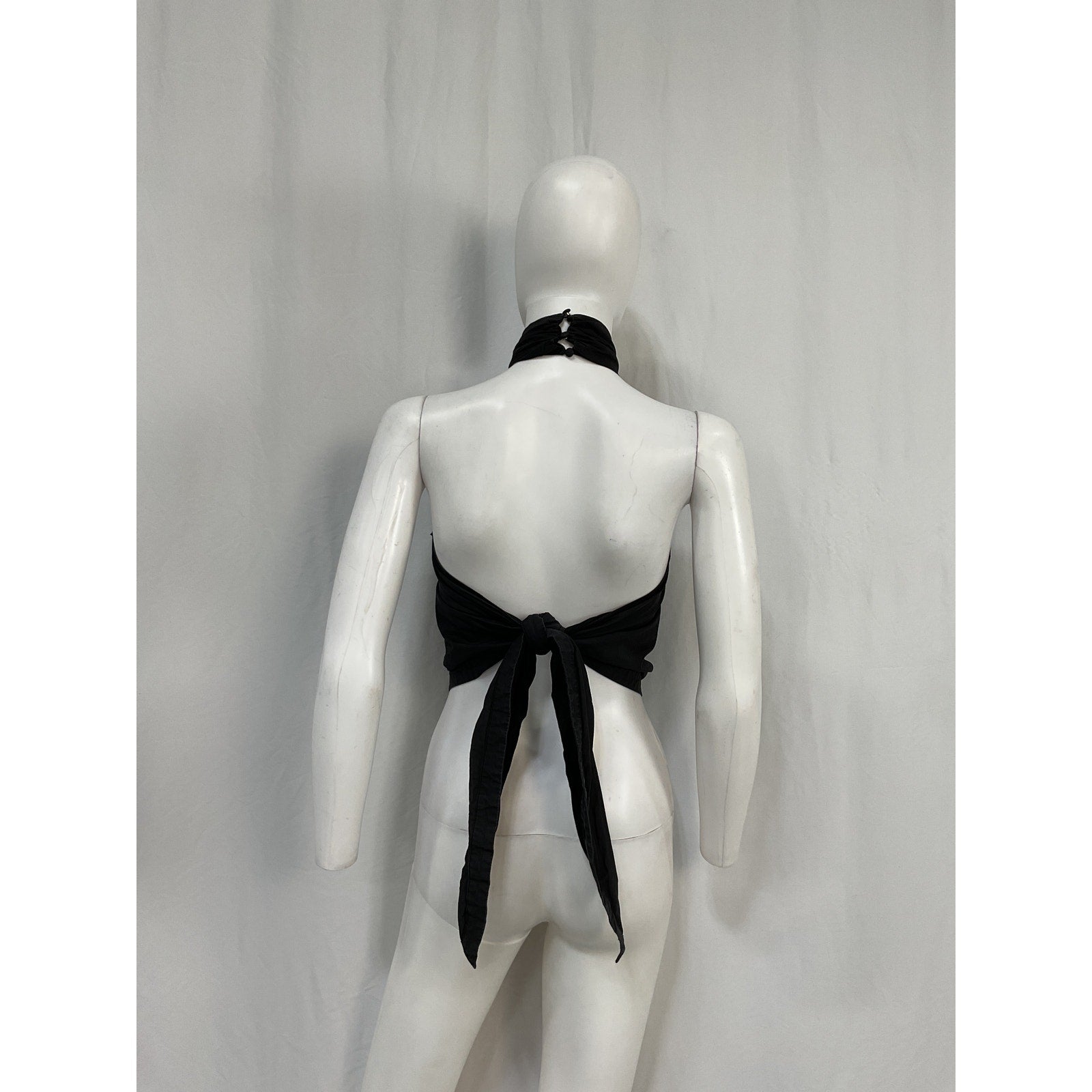 Anine Bing 'Marilyn' Black Cotton Top Size XS