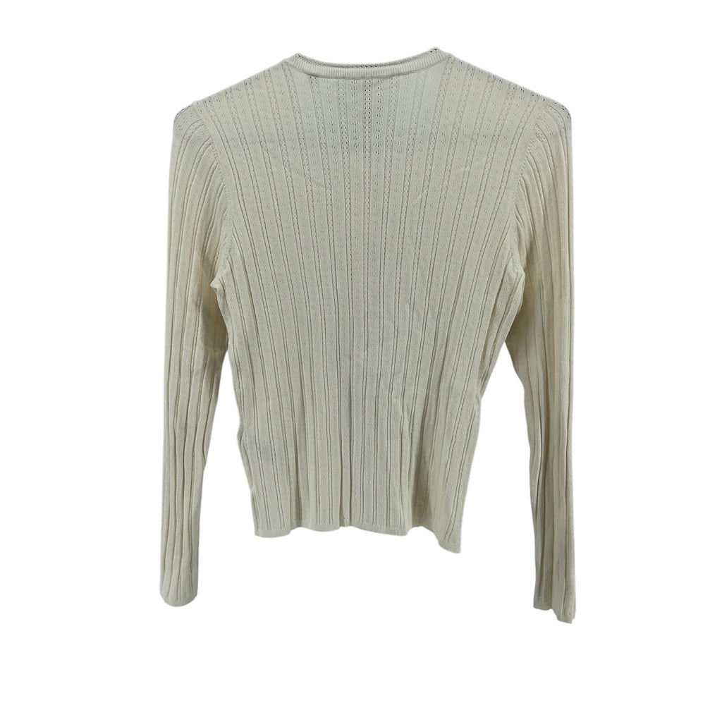 D�en 'Ellis' Ivory Henley Top Size L