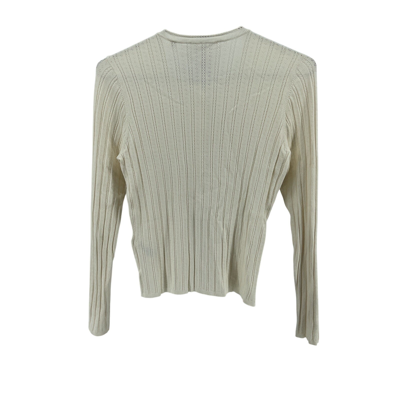D�en 'Ellis' Ivory Henley Top Size L