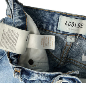 Agolde Vintage Blue Parker Denim Jeans Size 24