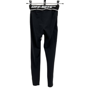 Off-White Athletic Black Logo Band Leggings Size Size 4 US / 38 IT