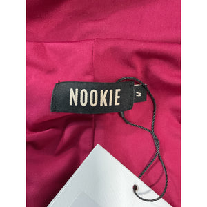 Nookie Ruched Magenta Element Bodysuit Size M NWT