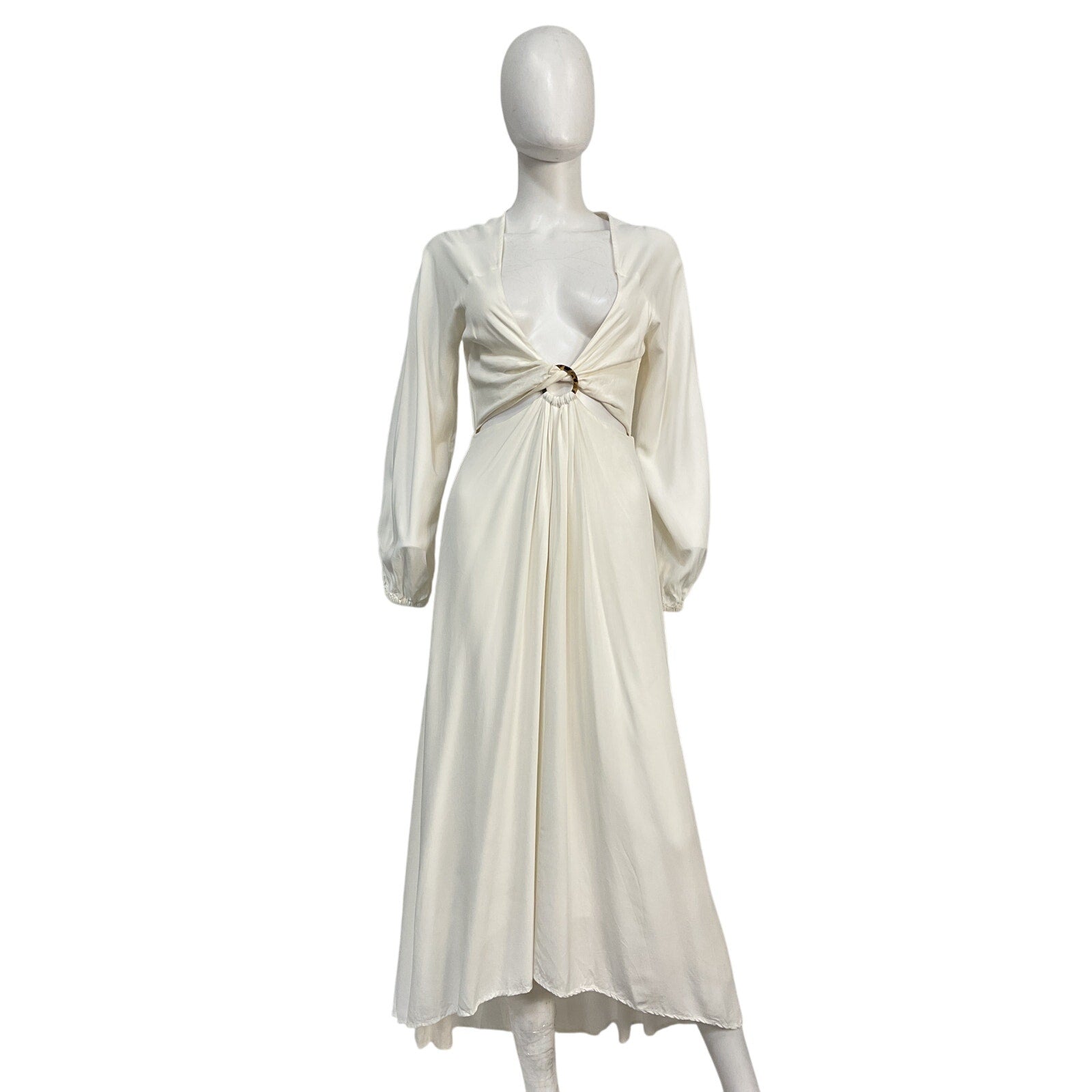 Lspace 'Colette' Cream Rayon Dress Size S
