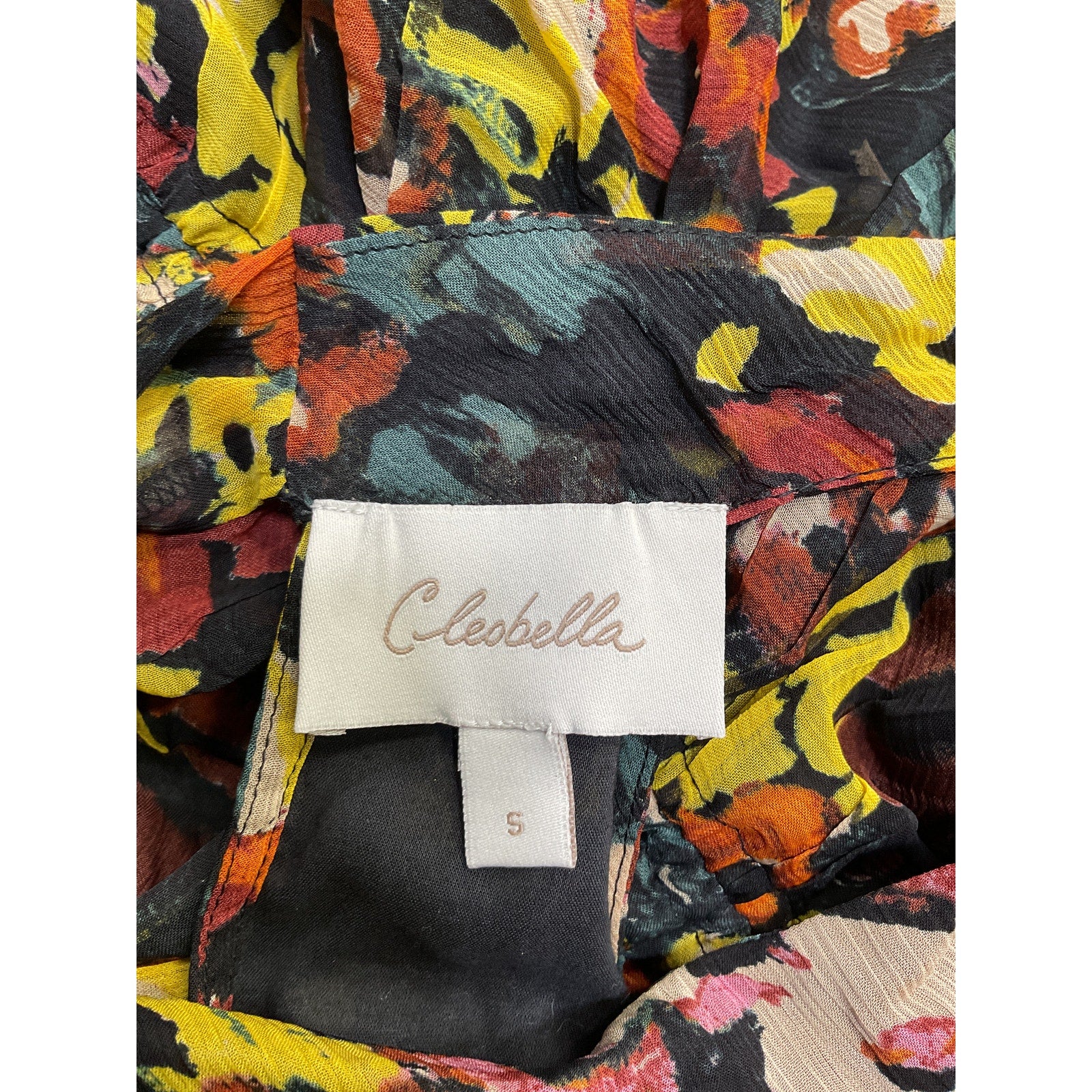 Cleobella 'Gianna' Yellow Cotton Maxi Dress Size S