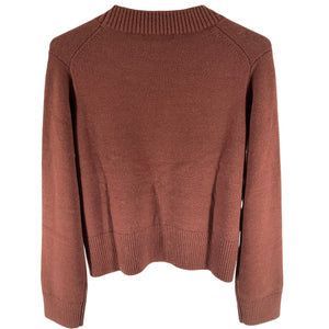 Simon Miller Cozy Brown Crewneck Sweater Size M