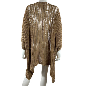 House Of Harlow 1960 Open Knit Tan Ainslie Dress Size M