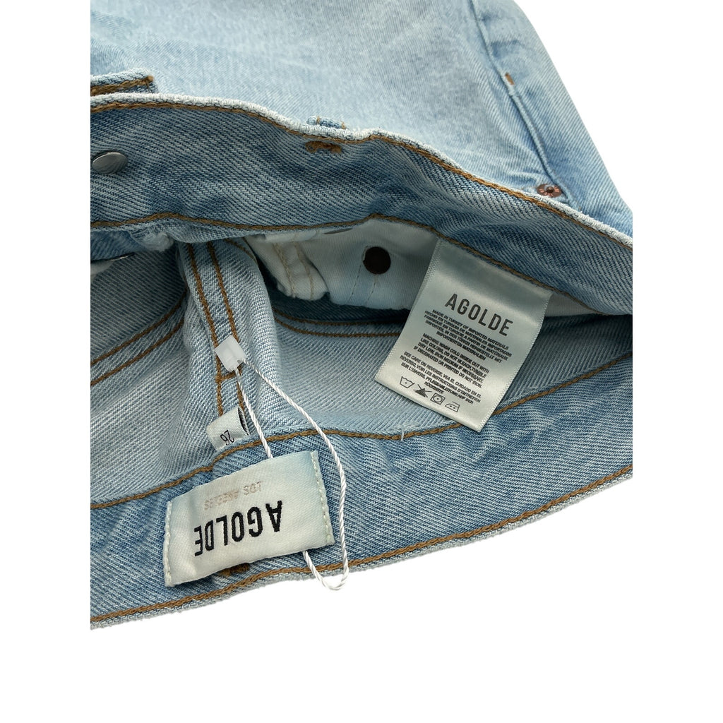 Agolde 90'S Blue Pinch Waist Denim Jean Size 26