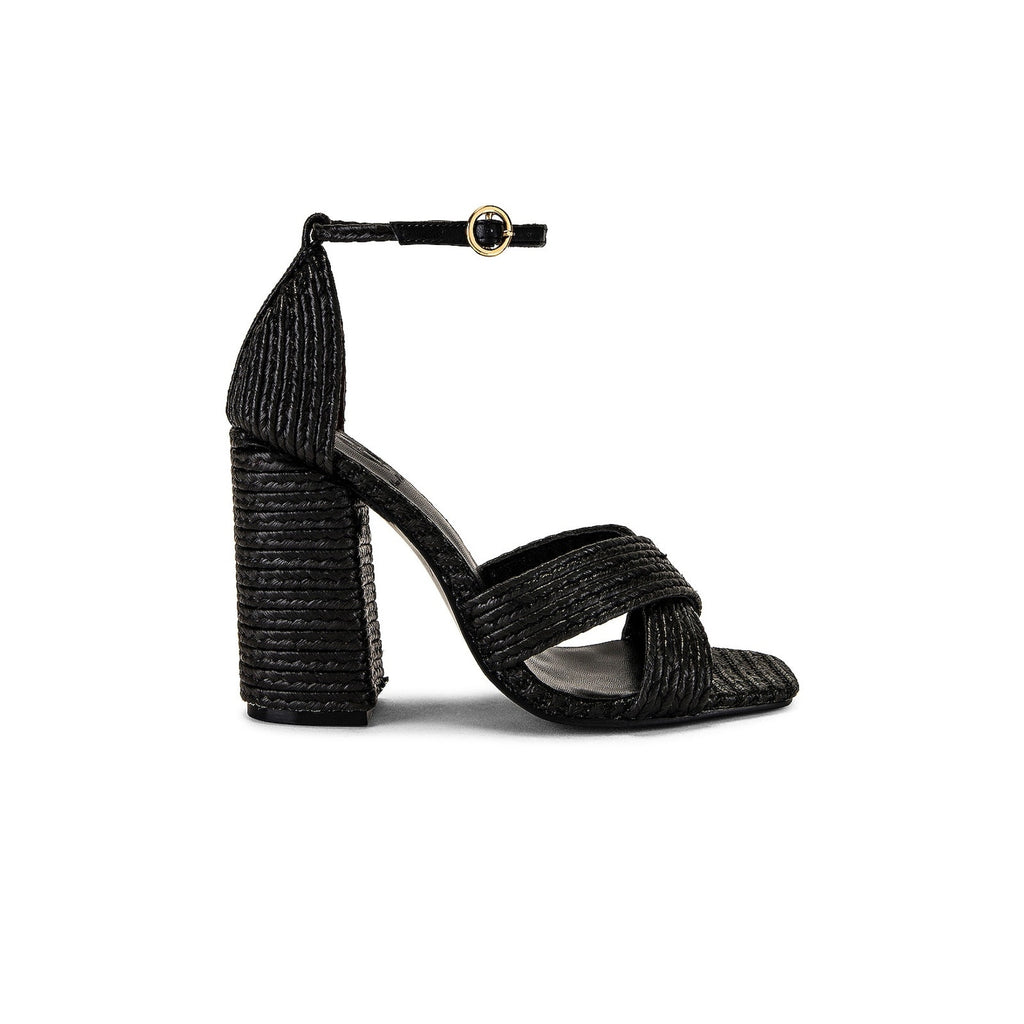 House Of Harlow 1960 x Revolve 'Cava' Black Square Toe Heel Size 7